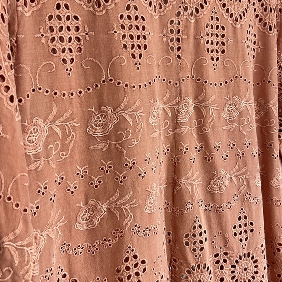 Sundance Moonlight Terracotta Eyelet Jacket - Picture 7 of 13